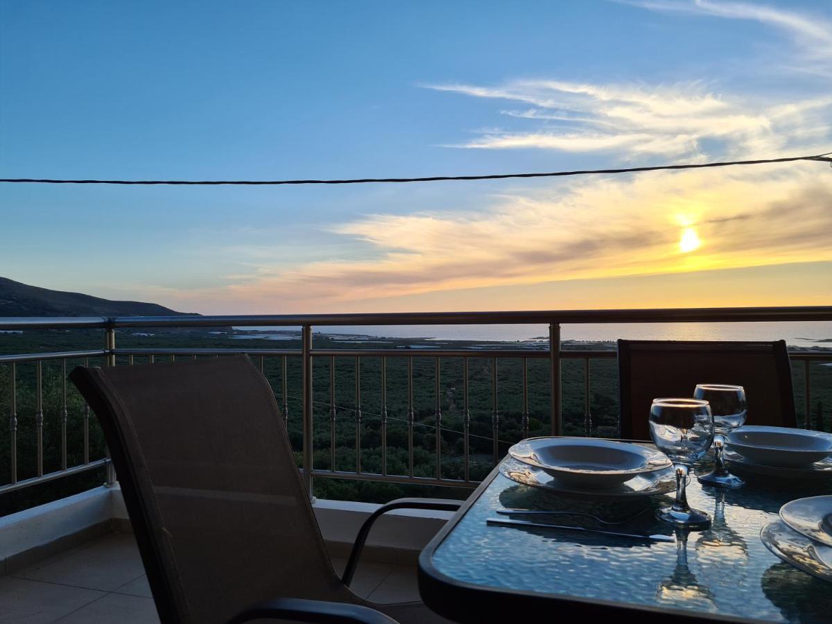 New Villa Kalimera, View To Falasarna Beach Πλάτανος Εξωτερικό φωτογραφία