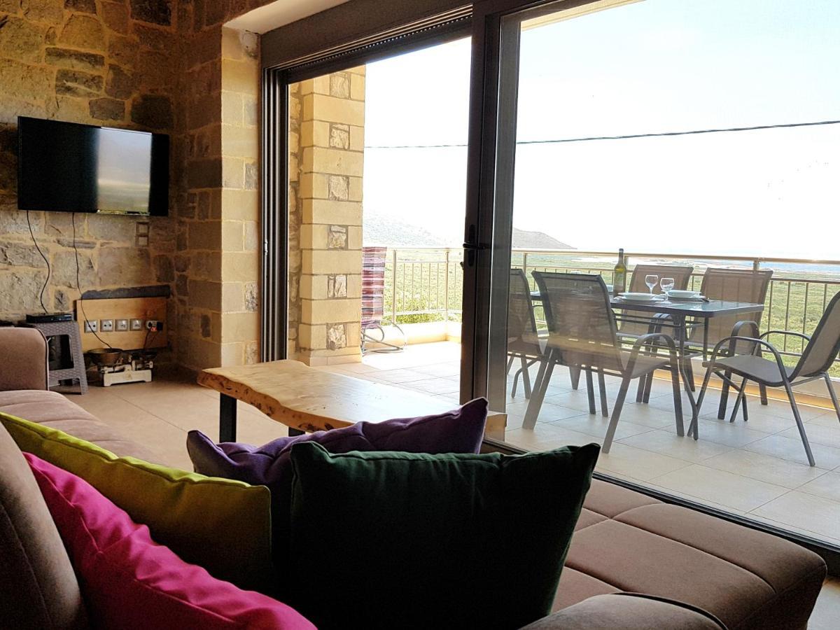 New Villa Kalimera, View To Falasarna Beach Πλάτανος Εξωτερικό φωτογραφία